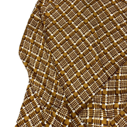 VTG 70s 1/2 BUTTON DISCO SHIRT POLYESTER BIG COLLARS DISCO 34” XS