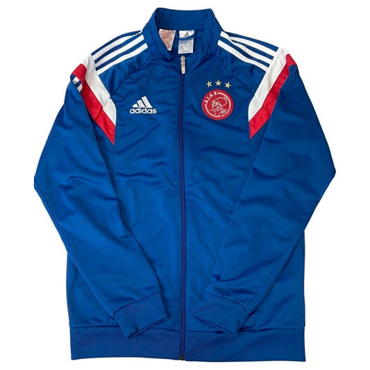 2014 Multi-Coloured Adidas Ajax Amsterdam Zip-Up Training Track Jacket Medium