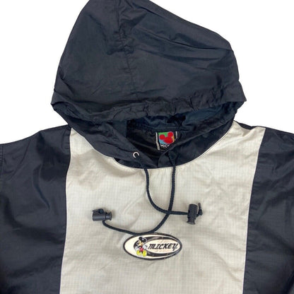 DISNEY MICKEY UNLIMITED MICKEY MOUSE RIPSTOP NYLON WINDBREAKER JACKET 40” M