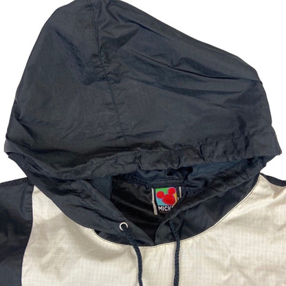 DISNEY MICKEY UNLIMITED MICKEY MOUSE RIPSTOP NYLON WINDBREAKER JACKET 40” M