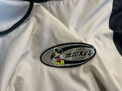 DISNEY MICKEY UNLIMITED MICKEY MOUSE RIPSTOP NYLON WINDBREAKER JACKET 40” M