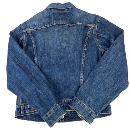 VTG 90s LEVIS BIG E JAPANESE TYPE 3 TRUCKER DENIM JACKET ROCKABILLY MOD 34” XS