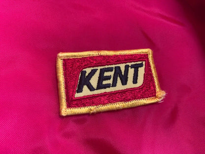 VTG USA KENT CIGARETTES NASCAR RACING DRIVER JACKET HOT ROD BOMBER XL 46”