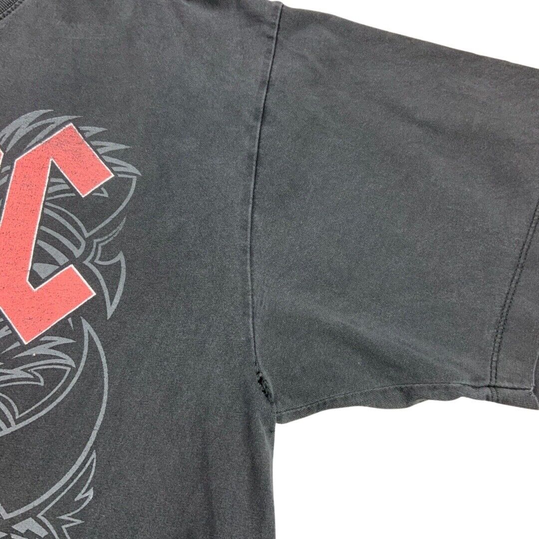 2008 Black AC/DC Black Ice Angus Young Double Sided T-Shirt XXL