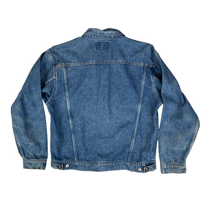 VTG 70s 80s LEVIS ORANGE TAB 30705 TYPE 3 TRUCKER DENIM JACKET MOD SKINS 38” S