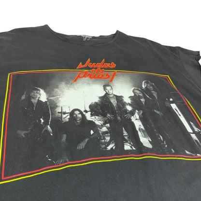 Vintage 1998 Judas Priest Jugulator World Tour 1998 Chopped Sleeve T-Shirt XL