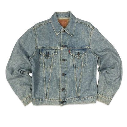VTG 90s JAPANESE LEVIS LVC BIG E TYPE 3 TRUCKER DENIM JACKET MOD ROCKABILLY 40 M