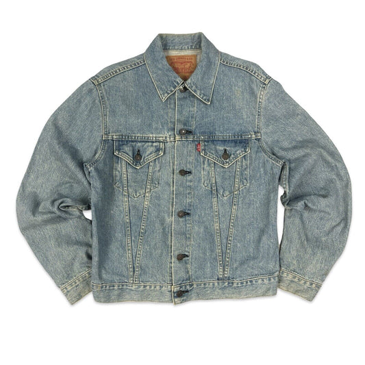 VTG 90s JAPANESE LEVIS LVC BIG E TYPE 3 TRUCKER DENIM JACKET MOD ROCKABILLY 40 M