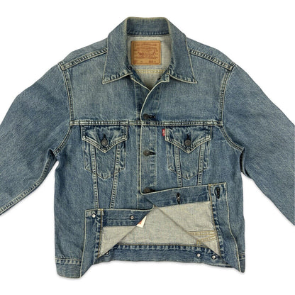 VTG 90s JAPANESE LEVIS LVC BIG E TYPE 3 TRUCKER DENIM JACKET MOD ROCKABILLY 38 S