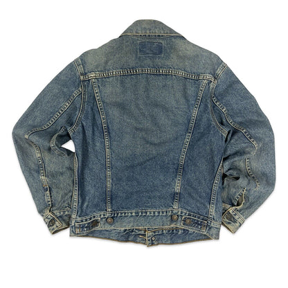 VTG 90s JAPAN LEVIS LVC RED TAB TYPE 3 TRUCKER DENIM JACKET MOD ROCKABILLY 36” S