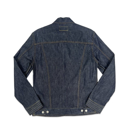 VTG JAPANESE LEVIS BOSS COFFEE COLAB TYPE 1 PLEAT DENIM JACKET ROCKABILLY  38” M