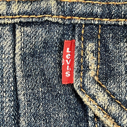 VTG LEVIS JAPANESE MADE DENIM JACKET TYPE 2 PLEAT FRONT ZIP UP 40 M