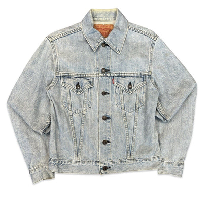 VTG 90s JAPANESE LEVIS BIG E TYPE 3 TRUCKER DENIM JACKET LVC MOD SKINS 60s 36 S