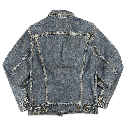 VTG 1980s USA MADE LEVIS RED TAB TYPE 3 TRUCKER DENIM JACKET MOD SKIN 34 XS