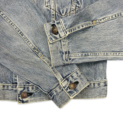 VTG 90s JAPANESE BIG E LEVIS TYPE 3 TRUCKER DENIM JACKET 1960s LVC MOD SKIN 38 S