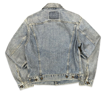 VTG 90s JAPANESE BIG E LEVIS TYPE 3 TRUCKER DENIM JACKET 1960s LVC MOD SKIN 38 S