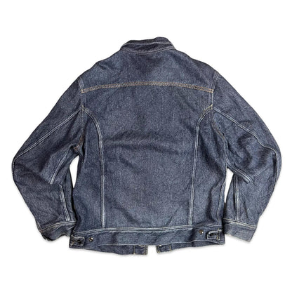 LEE JAPANESE UNUSUAL SOFT THICK FLANNEL DENIM JACKET M 40”