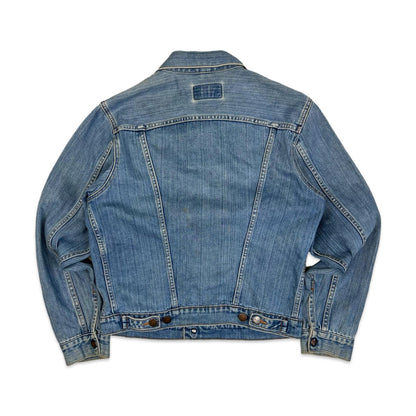 VTG WRANGLER BLUEBELL JAPANESE DENIM COWBOY DENIM JACKET BROKEN TWILL S 36”