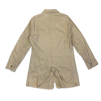 LEE UNION MADE LEISURE WEAR HERRINGBONE ENGINEERS CHORE JACKET SHOP COAT  S 38”
