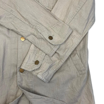 LEE UNION MADE LEISURE WEAR HERRINGBONE ENGINEERS CHORE JACKET SHOP COAT  S 38”