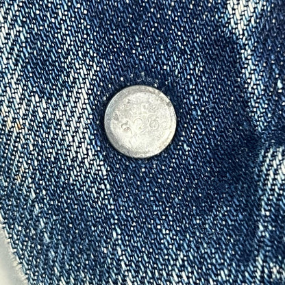 VTG GENUINE LATE 1960s LEVIS BIG E TYPE 3 TRUCKER DENIM JACKET XS MOD SKINS 34”