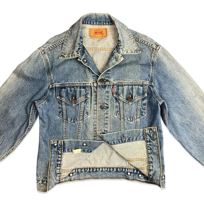 VTG 90s JAPANESE LEVIS LVC LEVIS RED TAB 1970s TYPE 3 DENIM TRUCKER JACKET S 38