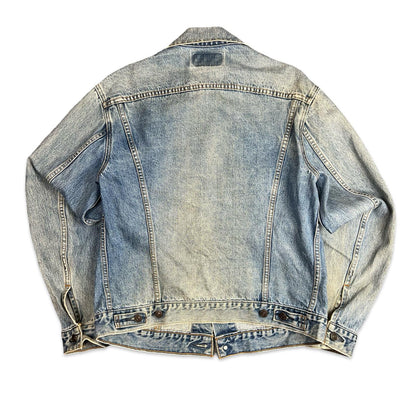 VTG 90s JAPANESE LEVIS LVC LEVIS RED TAB 1970s TYPE 3 DENIM TRUCKER JACKET S 38