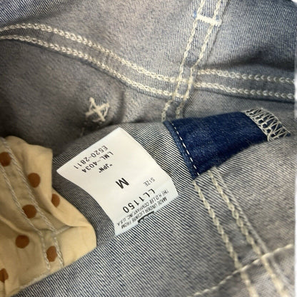 LADIES LEE UNION MADE SKINNY FIT STRETCH DENIM DUNGAREES INDIGO 28” W 26” L