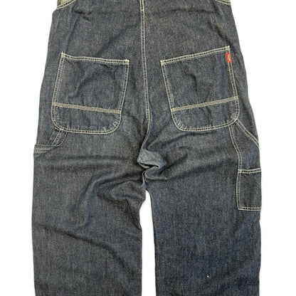 WRANGLER BLUE BELL LADIES DENIM DUNGAREES ROCKABILLY USA WORKWEAR LADY 34”W 34”L