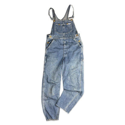VTG LEE USA WORKWEAR DENIM DUNGAREES ROCKABILLY HOT ROD 28”W 26”L