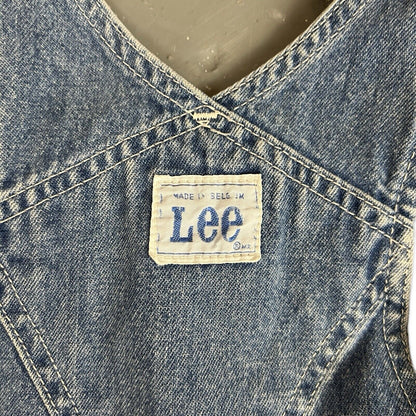 VTG LEE USA WORKWEAR DENIM DUNGAREES ROCKABILLY HOT ROD 28”W 26”L