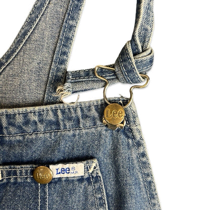 VTG LEE USA WORKWEAR DENIM DUNGAREES ROCKABILLY HOT ROD 28”W 26”L