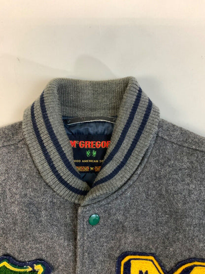 VTG 80s USA McGREGOR WOOL VARSITY JACKET BASEBALL FOOTBALL ROCKABILLY M 40