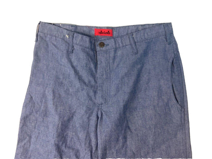 VTG DEADSTOCK 70s MISS LEVIS BIG E CHAMBRAY DENIM BELL BOTTOM FLARES JEANS 32 12