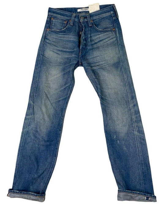 JUNYA WATANABE COMME DES GARCONS  STRAIGHT LEG SELVEDGE JEANS SIZE 28W 28L