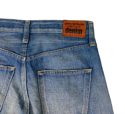 JUNYA WATANABE COMME DES GARCONS  STRAIGHT LEG SELVEDGE JEANS SIZE 28W 28L