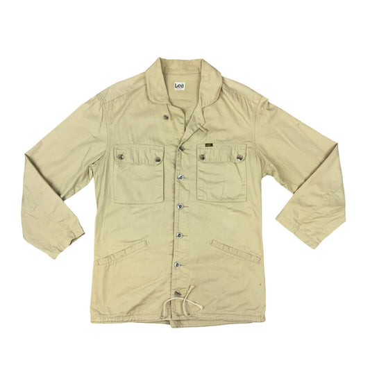 VTG LEE HEAVY COTTON CHORE JACKET SAFARI STYLE AMERICANA WORKWEAR HUNTING  M 40