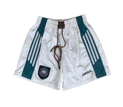 VTG 90S ADIDAS OFFICIAL DEUTSCHER GERMAN FC SPORTS AWAY SHORTS S M