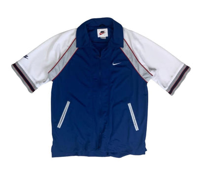 VTG 90S NIKE SWOOSH STREETWEAR GRUNGE HIPHOP BASKETBALL JERSEY X-LARGE