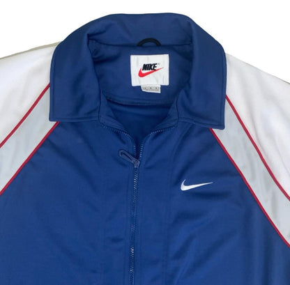 VTG 90S NIKE SWOOSH STREETWEAR GRUNGE HIPHOP BASKETBALL JERSEY X-LARGE