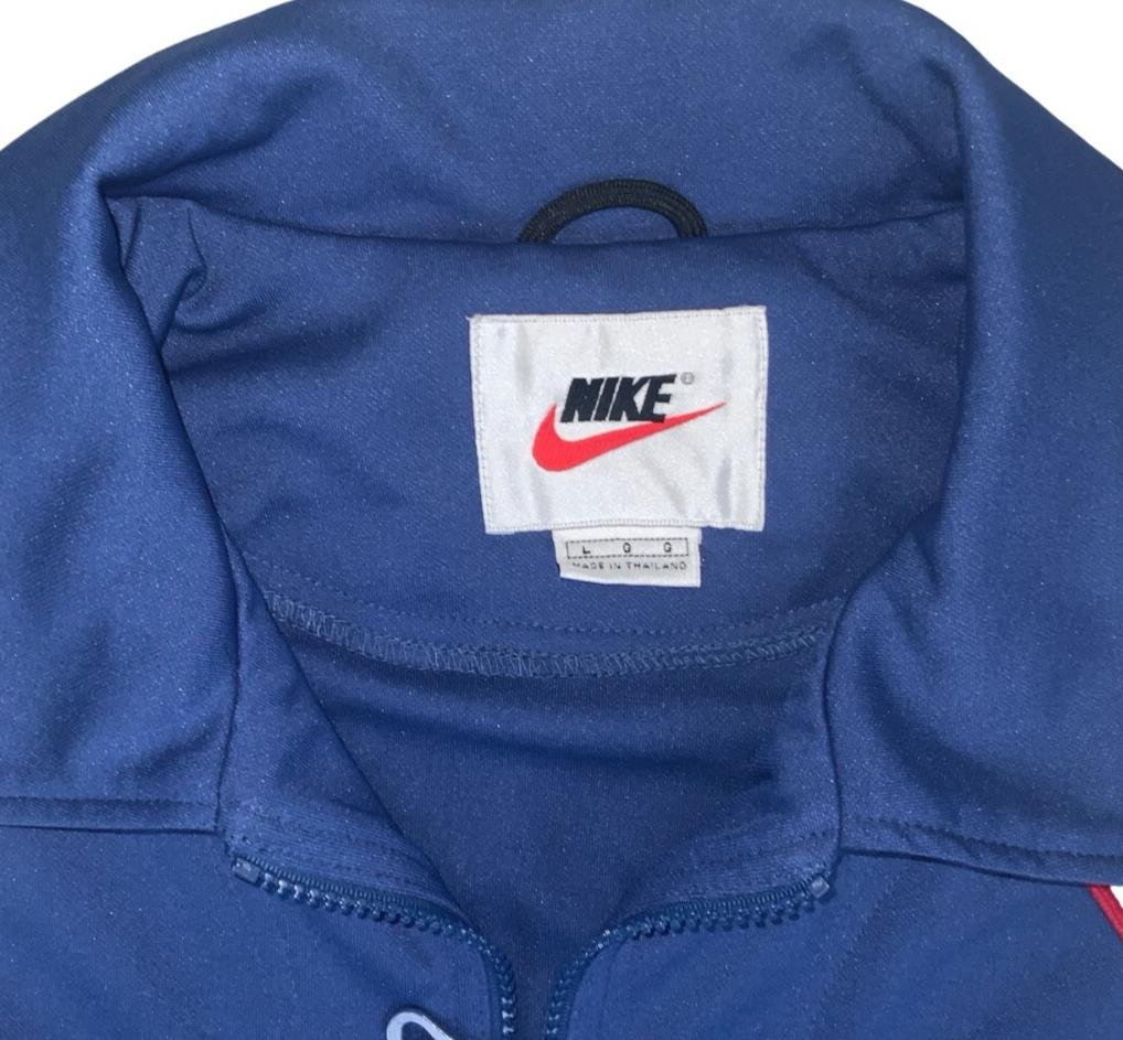 VTG 90S NIKE SWOOSH STREETWEAR GRUNGE HIPHOP BASKETBALL JERSEY X-LARGE