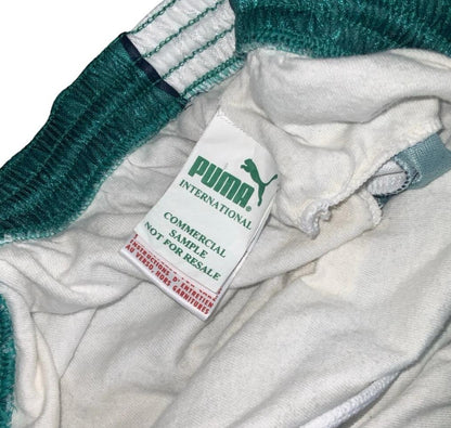 VTG 90S RARE SAMPLE PUMA WERDER BREMEN FC SPORTS SHORTS SMALL