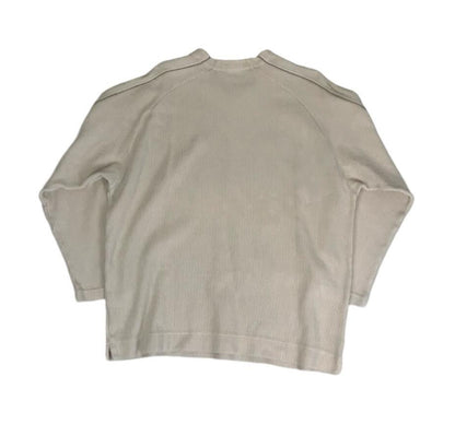 VTG Y2K NIKE BEIGE CREAM CASUAL SKATER CREWNECK SWEATSHIRT X-LARGE