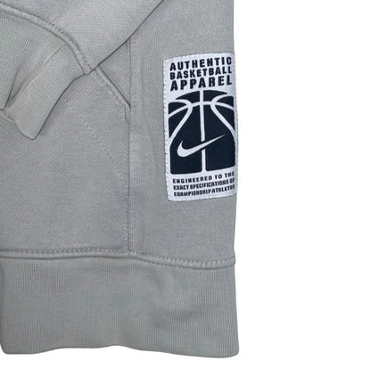 VTG 90S NIKE GREY BLUE RED ZIP-UP RARE AUTHENTIC BASKETBALL HOOPS HOODIE XL