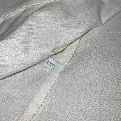 VTG LOUISA SPAGNOLI WHITE BUTTON DOWN TAILORED BLAZER JACKET M 12