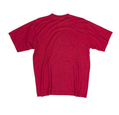 VTG 90S PLANET REEBOK RED GRAPHIC SPORTS TEE MEDIUM