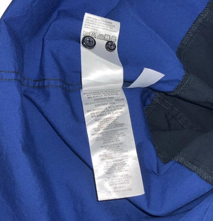 VTG 90S DKNY BLACK BLUE COLOUR BLOCK DESIGNER LONG SLEEVED SHIRT SMALL