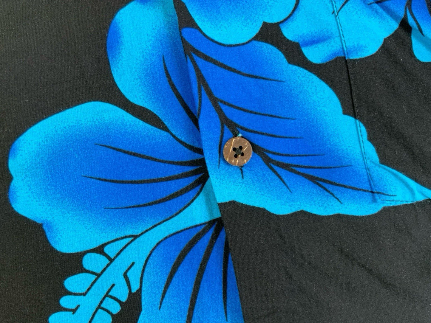VTG FAVANT RAYON MADE IN HAWAII HAWAIIAN ALOHA SHIRT TIKI ROCKABILLY SURF M 40”