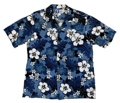 VTG RJC MADE IN HAWAII HAWAIIAN ALOHA SHIRT TIKI ROCKABILLY SURF L 42”