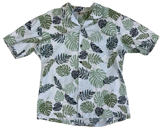 VTG ALOHA REPUBLIC MADE IN HAWAII HAWAIIAN  SHIRT TIKI ROCKABILLY SURF XL 46”